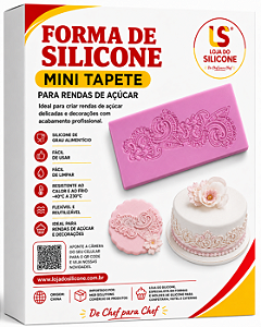 MOLDE DE SILICONE PARA RENDAS