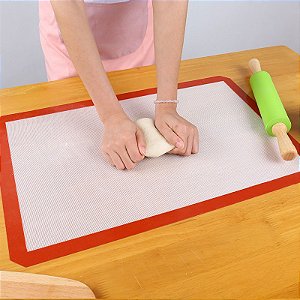 TAPETE DE SILICONE ANTIADERENTE TIPO SILPAT 60x40cm