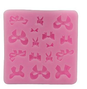 MOLDE DE SILICONE LACINHO COM 16 CAVIDADES