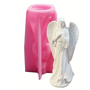 MOLDE DE SILICONE ANJO PARA GESSO