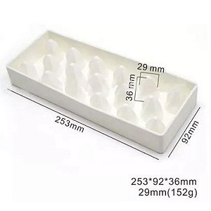 MOLDE E FORMA SILICONE PARA SOBREMESAS (FLOR)