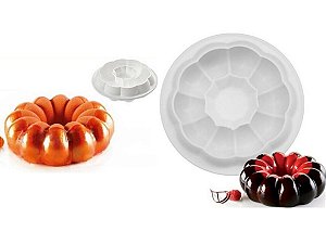 FORMA DE SILICONE GUIRLANDA PARA SOBREMESAS
