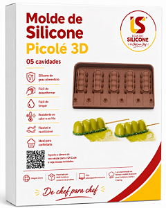 MOLDE E FORMA DE SILICONE PARA PARFAIT (PICOLÉ)