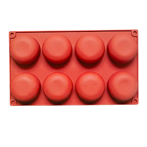 MOLDES DE SILICONE POMPONETE 8 CAVIDADES PARA DOCES
