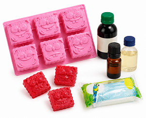 KIT 27 SABOARIA PARA INICANTE FORMA GLICERINA ESSENCIA E LAURIL