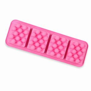 FORMA DE SILICONE PARA SABONETE MODELO BOLHAS
