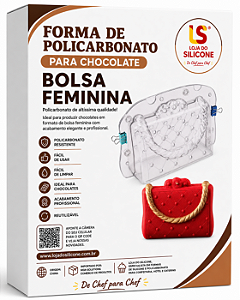 FORMA POLICARBONATO BOLSA FEMININA 3D