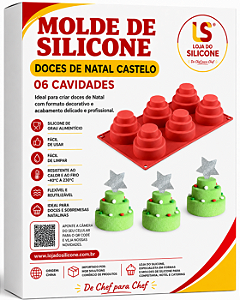 MOLDE DE SILICONE CASTELO