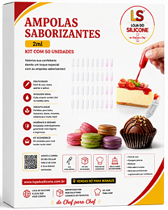 AMPOLAS SABORIZANTES 2ml 50 UNIDADES