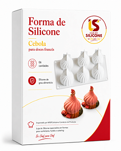 MOLDE DE SILICONE PARA DOCES E SOBREMESA FRANCÊSA
