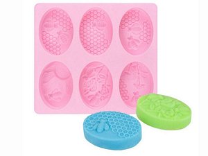MOLDE DE SILICONE MULTI FUNÇÃO PARA SOBREMESAS E SABONETE