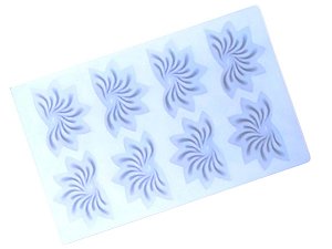 MOLDE DE SILICONE PARA ARABESCO LEQUE II