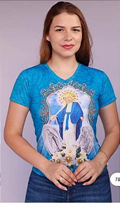 Camiseta Feminina Nossa Senhora das Graças