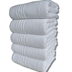 Kit 05 Toalhas Banho Gigante 80x160cm Hotel Extra Grossa