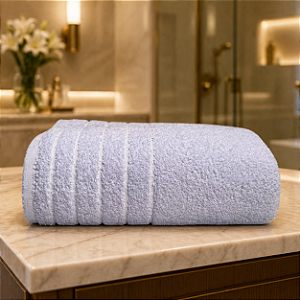 Toalha Banho Hotel Platinum Alta Resistência Gramatura 600 Cor:Branco Toalhas Profissionais