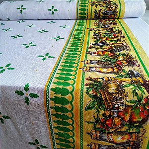 Tecido Trama 9 com Estampa Rotativa – Ideal para Panos de Prato (10m, 25m, 50m) Mesa Organizada