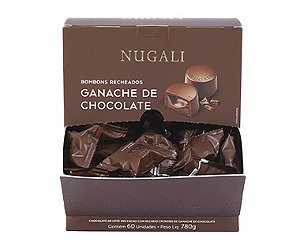 Bombom Recheado com Ganache de Chocolate - Caixa com 60 Unidades
