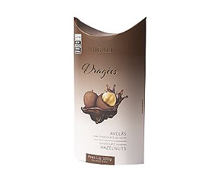 Dragée Avelã com Chocolate ao Leite