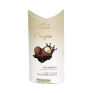 Dragée Macadâmia com Chocolate ao Leite