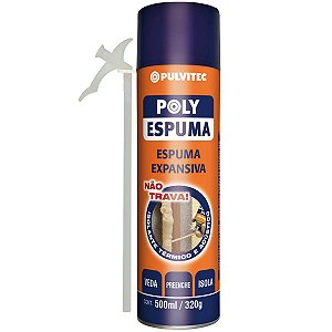 Espuma Expansiva Pulvitec 320g/500ml