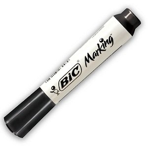 Marcador para Quadro Branco Bic Recarregável Preto