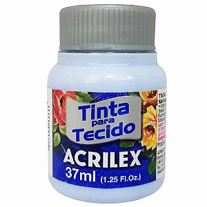 Tinta para Tecido Acrilex 37ml Azul Bebê 811 12 unidades