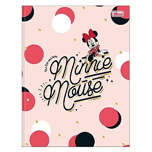 Caderno Tilibra Minnie Capa Dura 1/4 80 Folhas 05 Cadernos