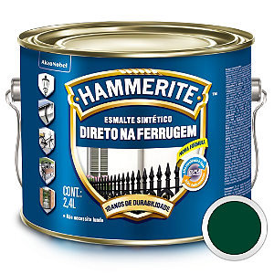 Esmalte Sintético Hammerite Direto na Ferrugem Verde Colonial 2,4L