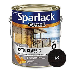 Verniz Cetol Classic Sparlack Brilhante Ipê Galão 3,6 Litros