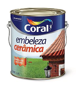 Tinta Embeleza Cerâmica Galão 3,6 Litros - Coral