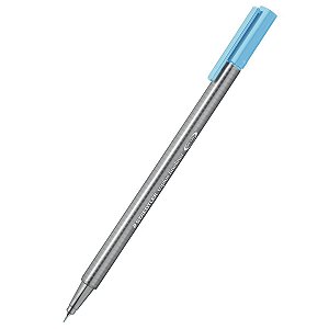 Caneta Hidrográfica Ultra Fina Staedtler 0.3mm Azul Aqua 10 Unidades