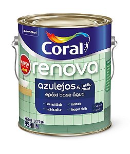 Tinta Wandepoxy Coral Base Água Acetinado Branco 3,6L