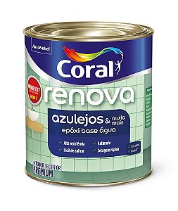 Tinta Wandepoxy Coral Base Água Acetinado Branco 900ml