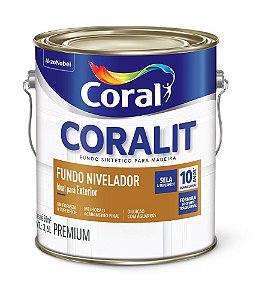 Coralit Fundo Sintético Coral Nivelador 3,6L