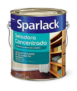 Verniz Sparlack Seladora Concentrada Transparente Galão 3,6L