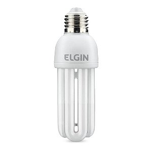 Lâmpada Eletrônica Elgin 15W 127V 6400K 10 Unidades