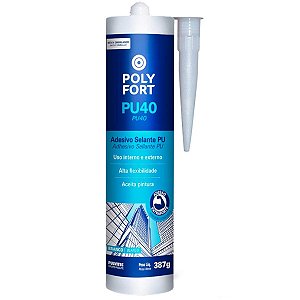 Adesivo Selante PU 40 Pulvitec Branco 387g