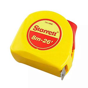 Trena de Aço Starrett com 8m x 25mm DTS1-8ME