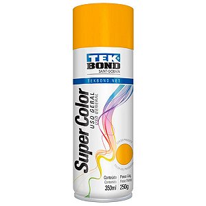 Tinta Spray Tekbond Uso Geral Laranja 350ml
