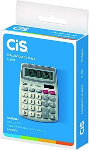 Calculadora de Mesa Cis C-204