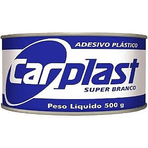Massa Adesiva Plástica Maxi Rubber Branca 500g