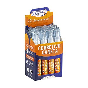 Corretivo Caneta Brw 9ml Ref CR0912 com 12 Unidades