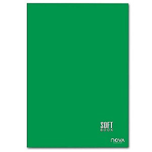 Caderno Nova Universitário Capa Dura 48 Folhas Contém 5 Cadernos Verdes
