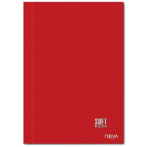 Caderno Nova Universitário Capa Dura 48 Folhas Contém 5 Cadernos Vermelhos