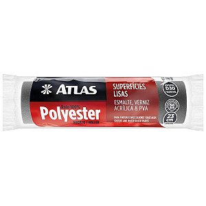 Rolo de Poliéster Atlas Cinza 406 23cm