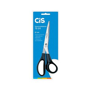 Tesoura Multiuso Cis Office Ts-54 21cm Preto