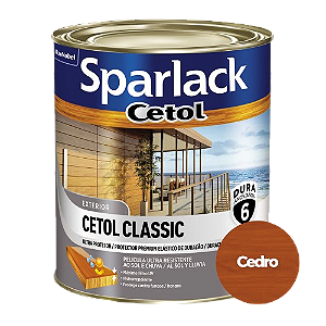 Verniz Sparlack Cetol Classic Cedro Acetinado 900ml