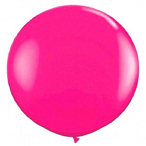 Big Balão Art-Latex Bexigão Rosa N°250 Liso
