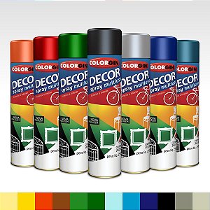 Tinta Spray Colorgin Decor Multiuso Interior e Exterior