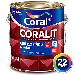 Coralit Ultra Resistência Alto Brilho Galão 3,6 Litros